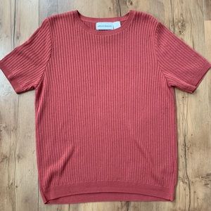 Patterned Dark Pink Women’s Alfred Dunner Shirt